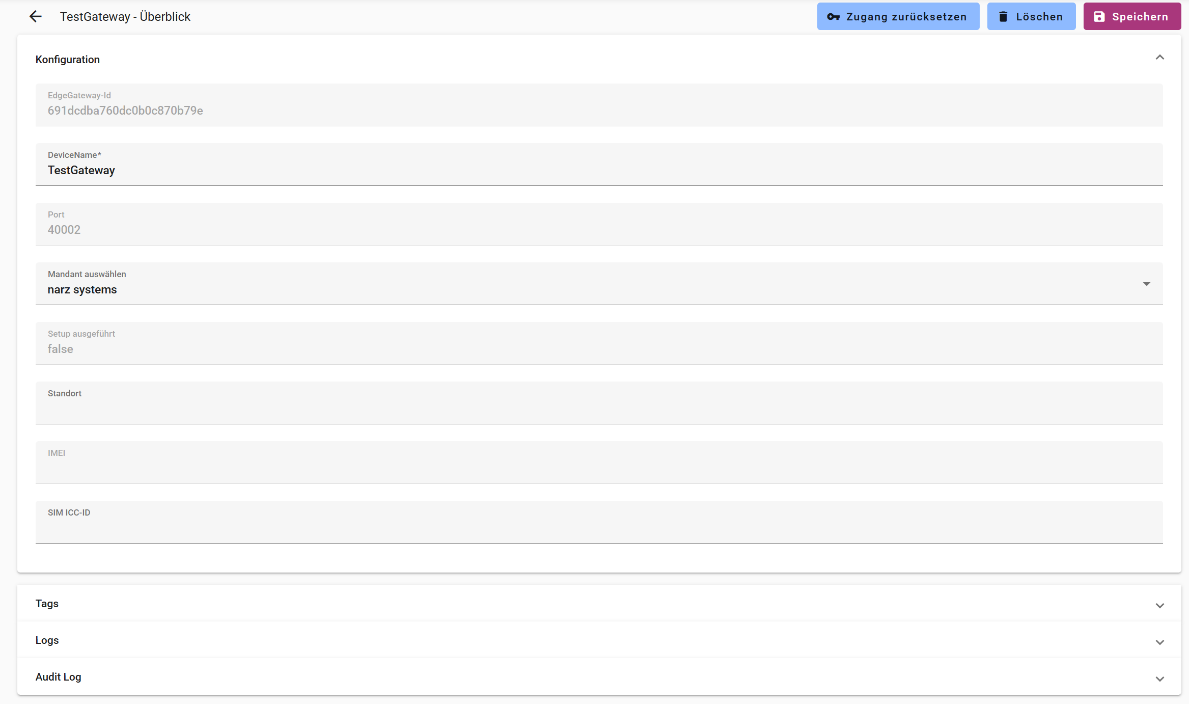 EdgeGateway Parameter